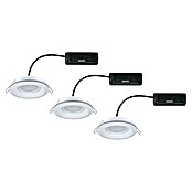 Paulmann Einbauleuchten-Set Sormus (19,5 W, Ø x H: 10 x 3,3 cm, Weiß, 3 Stk., Warmweiß) | BAUHAUS
