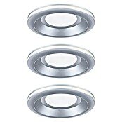 Paulmann Einbauleuchten-Set Sormus (19,5 W, Ø x H: 10 x 3,3 cm, Chrom matt, 3 Stk., Warmweiß) | BAUHAUS