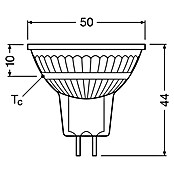 Osram LED-Leuchtmittel Star MR16 (7,2 W, 36°, Nicht Dimmbar, Warmweiß)