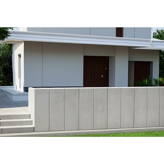 Seesteiner L-Stein (Weiß, Stärke: 7 cm, L x B x H: 30 x 40 x 80 cm, Witterungsbeständig) | BAUHAUS