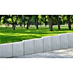 Winkelstützmauer (Betongrau, L x B x H: 99 x 60 x 105 cm, Frostbeständig) | BAUHAUS