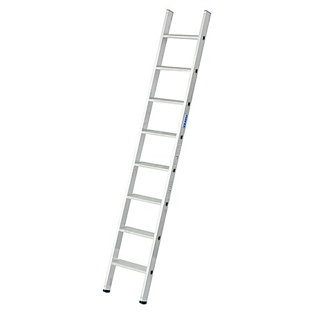 Krause Stabilo Anlegeleiter + S (Anzahl Tritte: 8 Stk., Arbeitshöhe: 3,15 m, Aluminium)