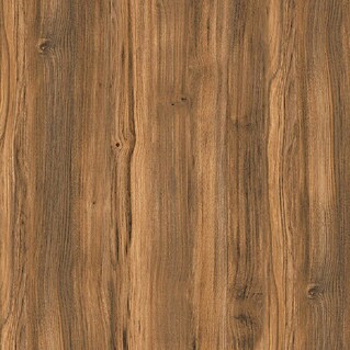 LOGOCLIC Küchenrückwand Fixmaß (Amber Baroque Oak/Outback Grey, 410 x 64 cm, Stärke: 13,4 mm)