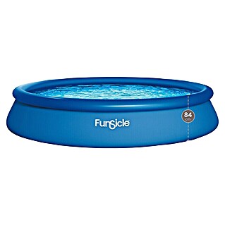 Quick-Up-Pool Set (Ø x H: 457 x 84 cm, Blau, 9 792 l)