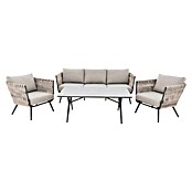Loungemöbel-Set Riva (4 -tlg., Taupe) | BAUHAUS