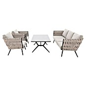 Loungemöbel-Set Riva (4 -tlg., Taupe) | BAUHAUS
