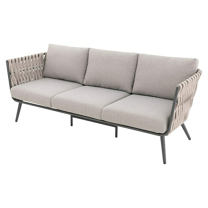 Loungemöbel-Set Riva (4 -tlg., Taupe) | BAUHAUS