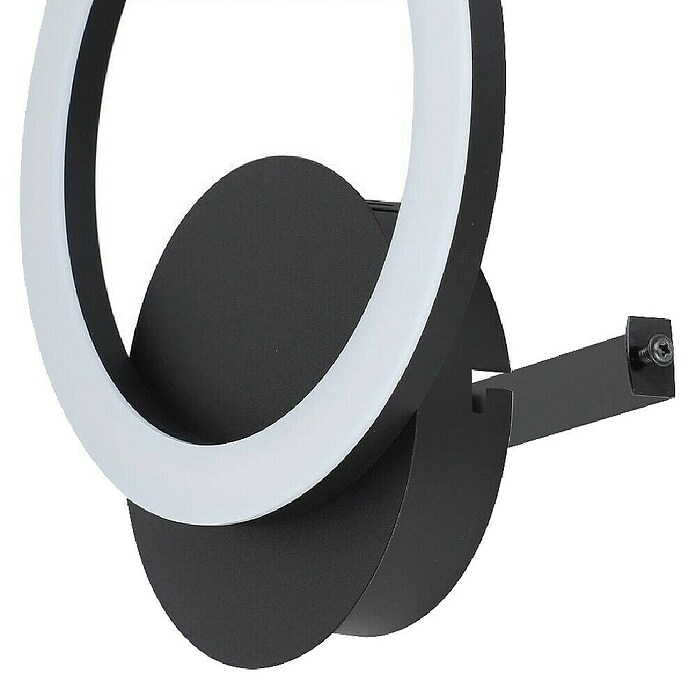 Eglo LED-Deckenleuchte PARRAPOS-Z (12 W, L x B x H: 20 x 24 x 24 cm, Schwarz) | BAUHAUS