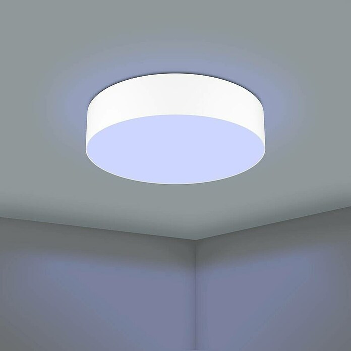Eglo LED okrogla stropna svetilka ROMAO-Z  (35 W, Ø x V: 57 x 15 cm, Bele barve, RGBW) | 3016 - Deckenleuchte | CACB - Deckenleuchten | CAC - Indoorleuchten | CA - Beleuchtung | C - Elektro | BAUHAUS