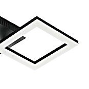 Eglo Led-plafondlamp PARANDAY-Z (15,5 W, l x b x h: 47 x 22,5 x 6 cm, Zwart) | BAUHAUS