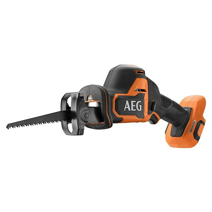AEG Pro 18V Sierra de sable de batería BUS 18SBL (18 V, Sin batería, Número de carreras marcha en vacío: 0 /min - 3.200 /min) | BAUHAUS