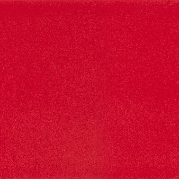 Modern Style Wandfliese Metro Biselado Verme 180 - 9,8 x 29,8 cm, Rot, Glänzend - Rote Stofftextur, ideal für Hintergründe und kreative Projekte, die eine lebendige und warme Farbe benötigen. Vielseitig einsetzbar.