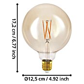 Eglo connect.z Smart-LED-Lampe (E27, Dimmbar, Warmweiß, 650 lm, 6 W, Lampenbezeichnung: G125) | BAUHAUS