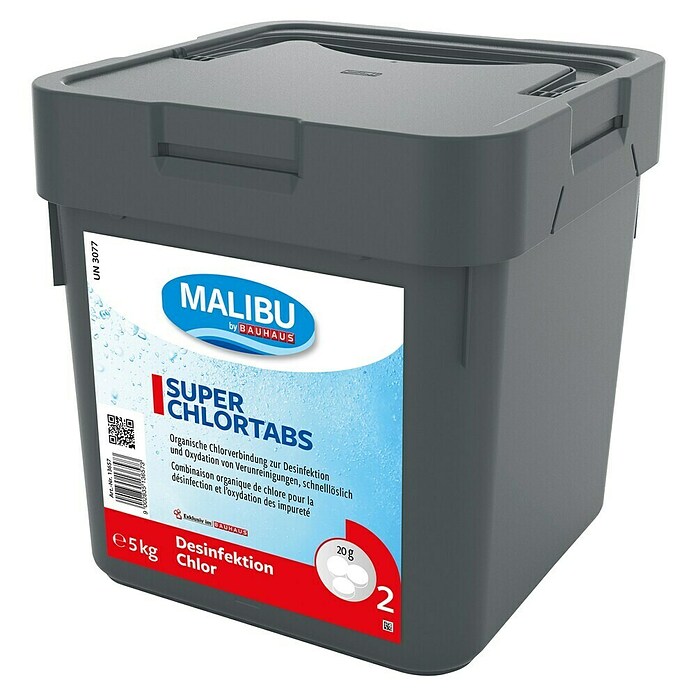 Malibu Super-Chlortabs 20 g (5 kg)
