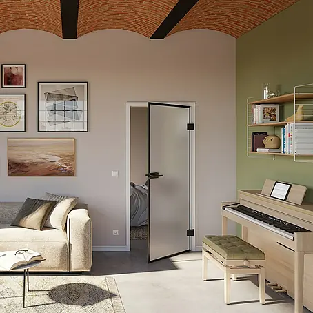 Room Plaza Slimwork Drehtür-Komplettset