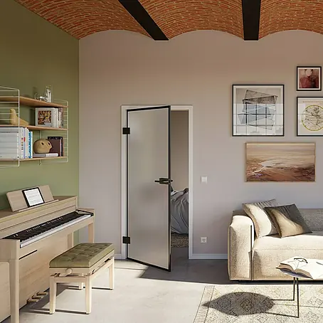 Room Plaza Slimwork Drehtür-Komplettset