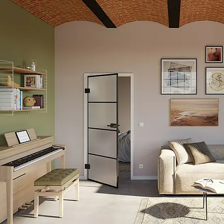 Room Plaza Slimwork Drehtür-Komplettset Typ 9