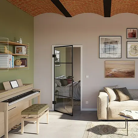 Room Plaza Slimwork Drehtür-Komplettset Typ 9