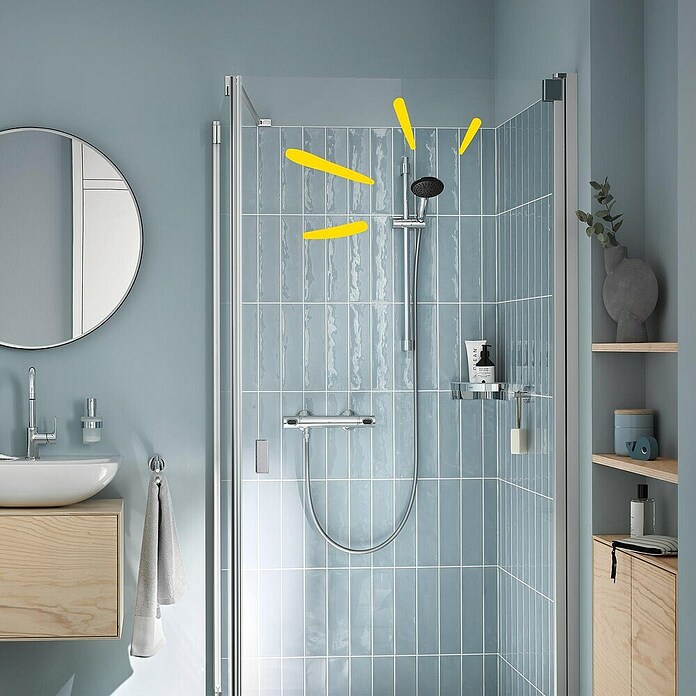 Grohe QuickFix Vitalio Start Teleducha (Número de funciones: 2 ud., Cromo) | BAUHAUS
