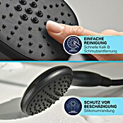 Grohe Vitalio Start Sistema de ducha (Altura: 101,6 cm, Con termóstato, Número de tipos de chorro: 2 ud., Negro) | BAUHAUS