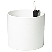 Scheurich Übertopf rund (Außenmaß (Ø x H): 23 x 21 cm, Keramik, Weiß) | BAUHAUS