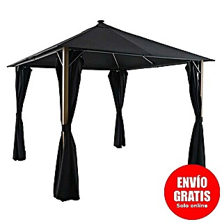 Sunfun Carpa con laterales Mauricio (An x Pr: 299 x 299 cm, Color del techo: Antracita)