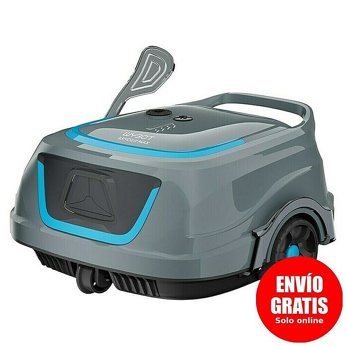 WyBot Robot de piscina Spyder Max (Funcionamiento con batería, Específico para: Piscinas de hasta 72 m², Potencia de filtración: 7 m³/h) | BAUHAUS