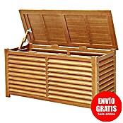 Sunfun Diana Baúl para jardín (Marrón, 127 x 51 x 62 cm, Madera)