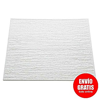 Nmc Decoflair Placa para techo T80 (50 x 50 cm, Blanco, Poliestireno expandido (EPS))