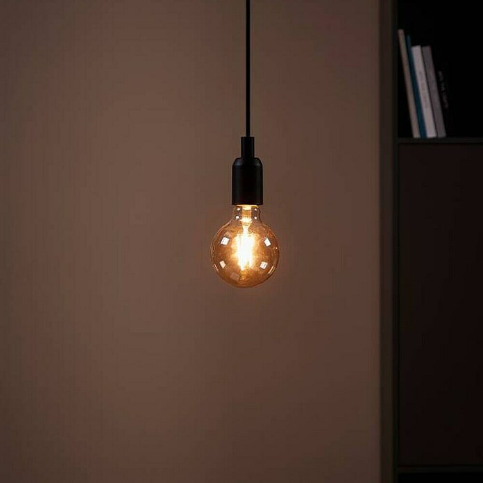 Eglo Bombilla LED Ámbar (E27, No regulable, Blanco cálido, 330 lm, 4 W, G95) | BAUHAUS
