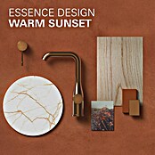Grohe Essence Wand-Waschtischarmatur (2-Loch, Warm Sunset, Matt)