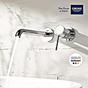 Grohe Essence Wand-Waschtischarmatur L-Size (2-Loch, Chrom, Glänzend)