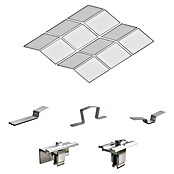 Solavento Befestigungs-Set (Passend für: 12 Solarmodule (4x3), Witterungsbeständig, Geeignet für: Flachdach, Gesamtstückzahl: 68 Stk.) | BAUHAUS