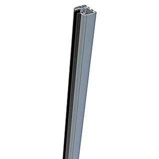 GroJa Klemmschiene (Länge: 93,5 cm, Silbergrau RAL 7001, Rechts)