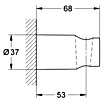 Grohe Brausehalter Vitalio Universal BL (Kunststoff, Chrom)