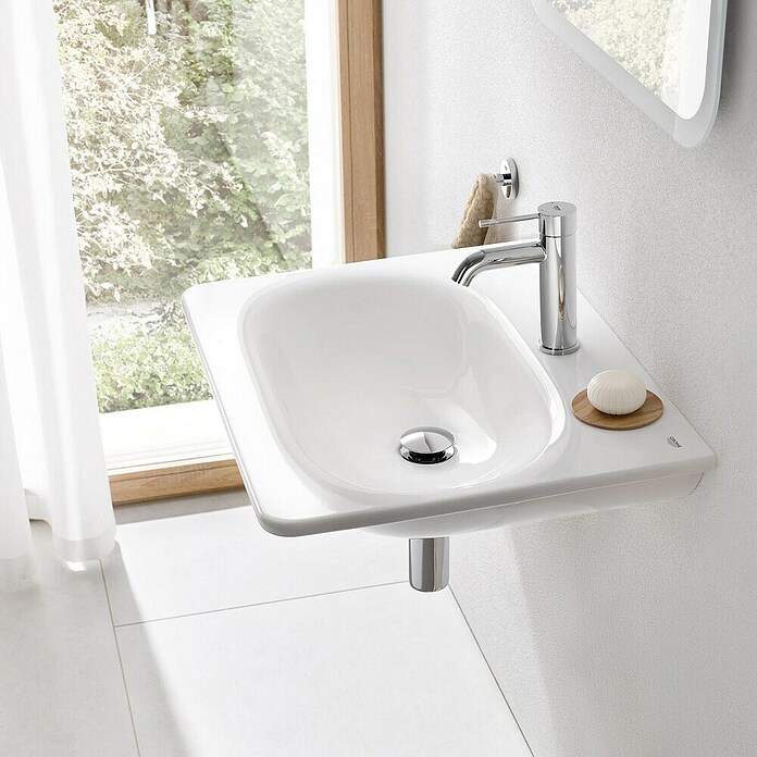 Grohe Essence New Waschtischarmatur (Ohne Zugstange, Chrom, Glänzend)