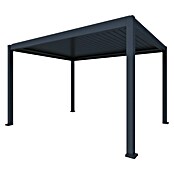 Paviljon s letvicama Model Y  (Š x D: 2.893 x 4.000 mm, Boja stalka: Antracit, Aluminij) | BAUHAUS