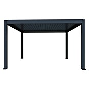 Paviljon s letvicama Model Y  (Š x D: 2.893 x 4.000 mm, Boja stalka: Antracit, Aluminij) | BAUHAUS