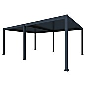 Paviljon s letvicama Model Y  (Š x D: 5.630 x 2.860 mm, Boja stalka: Antracit, Aluminij) | BAUHAUS