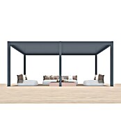 Paviljon z lamelami Model Y  (Š x G: 5.630 x 2.860 mm, Barva ogrodja: Antracit, Aluminij) | 8298 - Gartenzelte/Pavillons | ICFA - Sonnenschutz | ICF - Sonnenschutz | IC - Freizeit im Garten | I - Stadtgarten | BAUHAUS