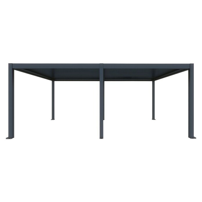 Paviljon s letvicama Model Y  (Š x D: 5.630 x 2.860 mm, Boja stalka: Antracit, Aluminij) | BAUHAUS