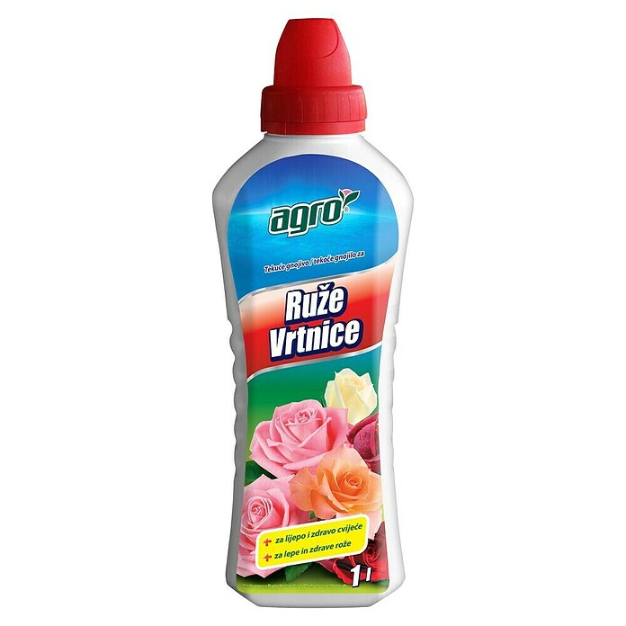 Agro Tekuće gnojivo za ruže  (NPK (4-6-7), 1 l) | BAUHAUS