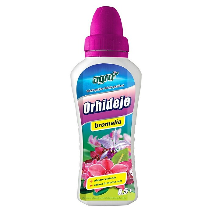 Agro Tekoče gnojilo za orhideje in bromelije  (NPK (6-5-6), 0,5 l) | 7515 - Flüssigdünger | IAHC - Dünger | IAH - Dünger / Pflanzenschutz | IA - Gartenhartware | I - Stadtgarten | BAUHAUS