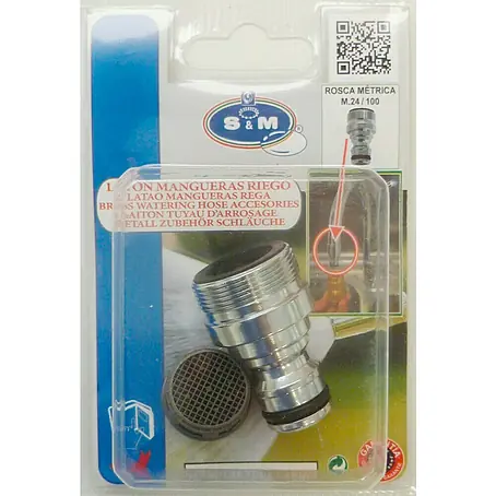 Adaptador para grifo interior macho
