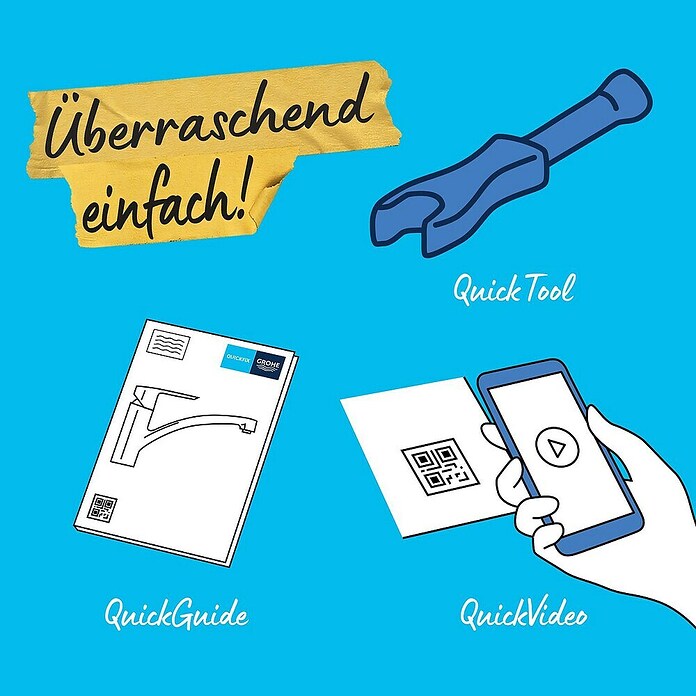 Grohe Keukenkraan (Chroom, Glanzend)