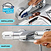 Grohe QuickFix Badkraan (Glanzend, Messing) | BAUHAUS