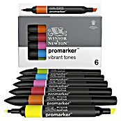 Winsor & Newton Set promarkera  (Višebojno, 6 -dij., 2 vrha) | BAUHAUS