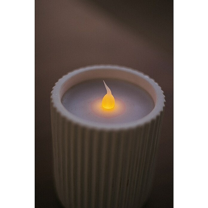 New Garden Vela LED para exteriores Dolo (10 cm, Blanco) | BAUHAUS