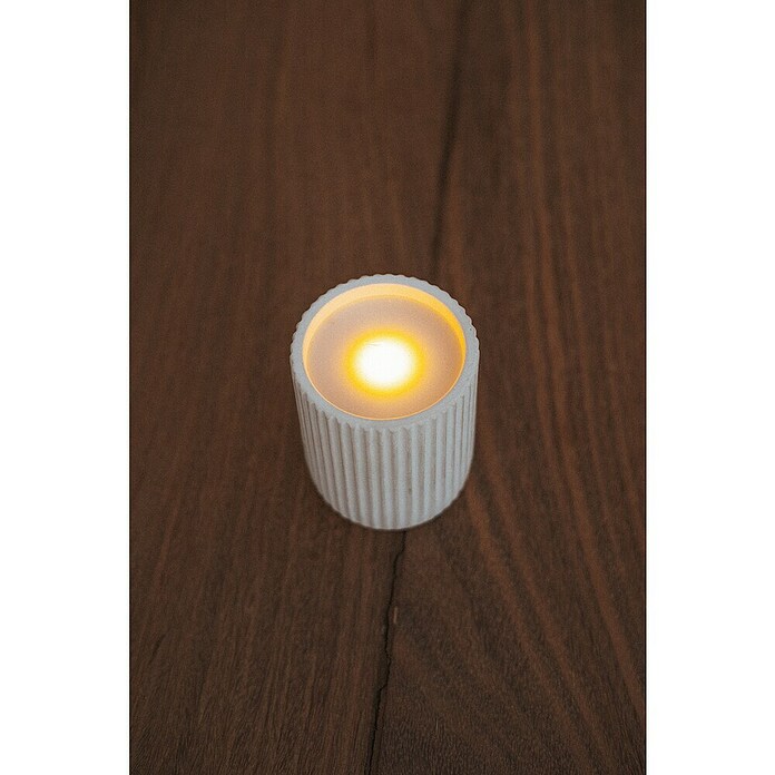 New Garden Vela LED para exteriores Dolo (10 cm, Blanco) | BAUHAUS
