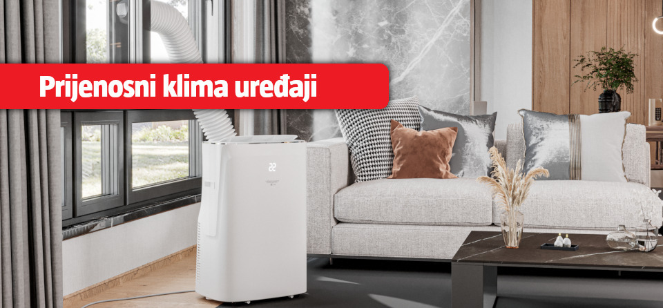 prijenosna klima u interijeru
